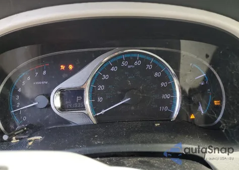 2012 Toyota Sienna Xle z USA, uszkodzony, nr VIN 5TDYK3DC4CS231794